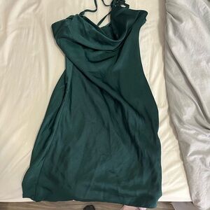 Elegant Green Women's Dress